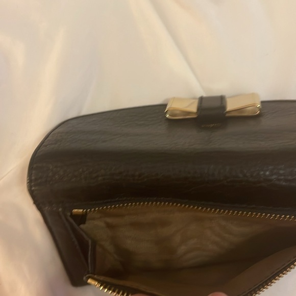 Authentic Chloe pebble bow leather wallet - Picture 9 of 13